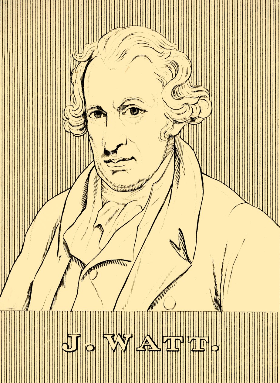 J. Watt, 1736-1819, 1830. av Unbekannt