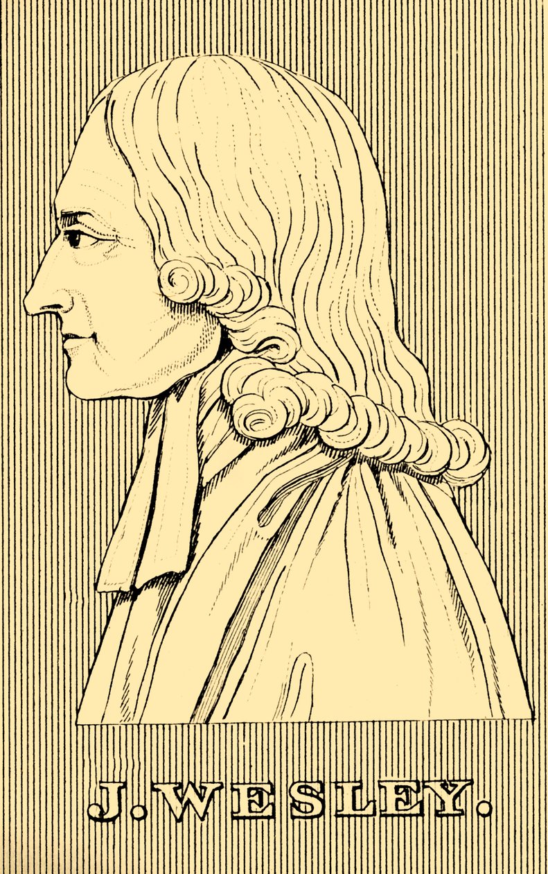 J. Wesley, 1703-1791, 1830. av Unbekannt