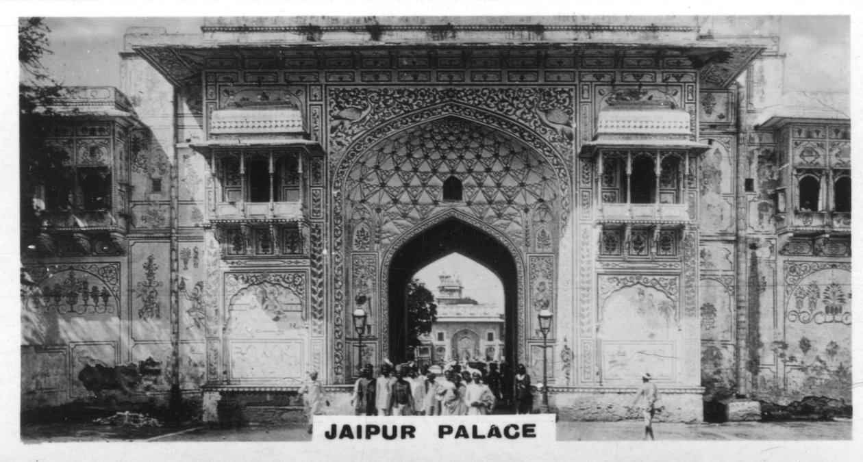 Jaipur-palasset, India, c1925 av Unbekannt