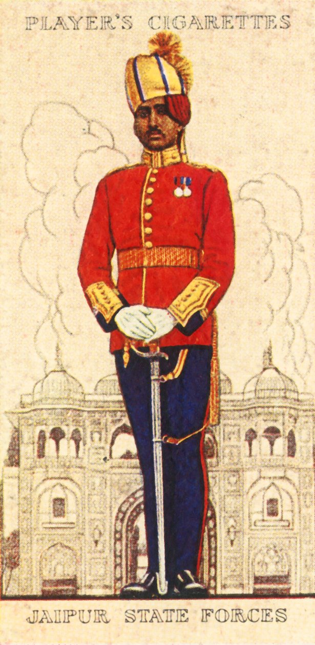 Jaipur statsstyrker, 1936. av Unbekannt
