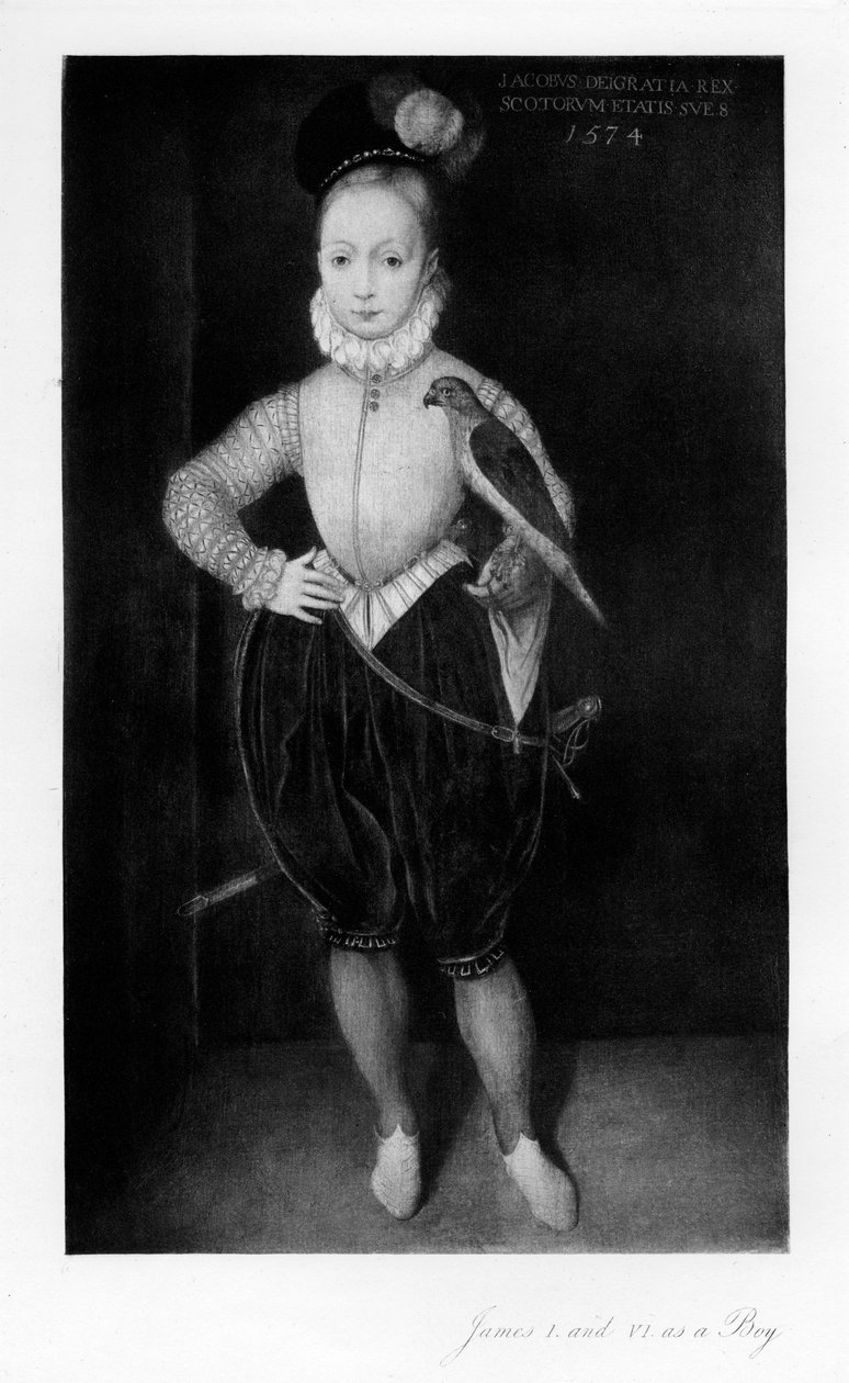 James I som gutt, 1907 av Unbekannt