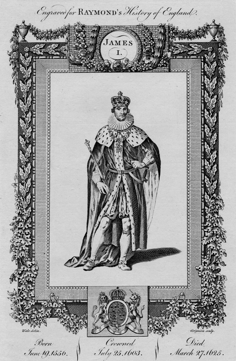 James I, c1787 av Unbekannt