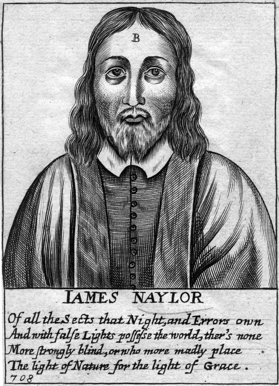 James Naylor, engelsk Quaker-leder, 1600-tallet av Unbekannt
