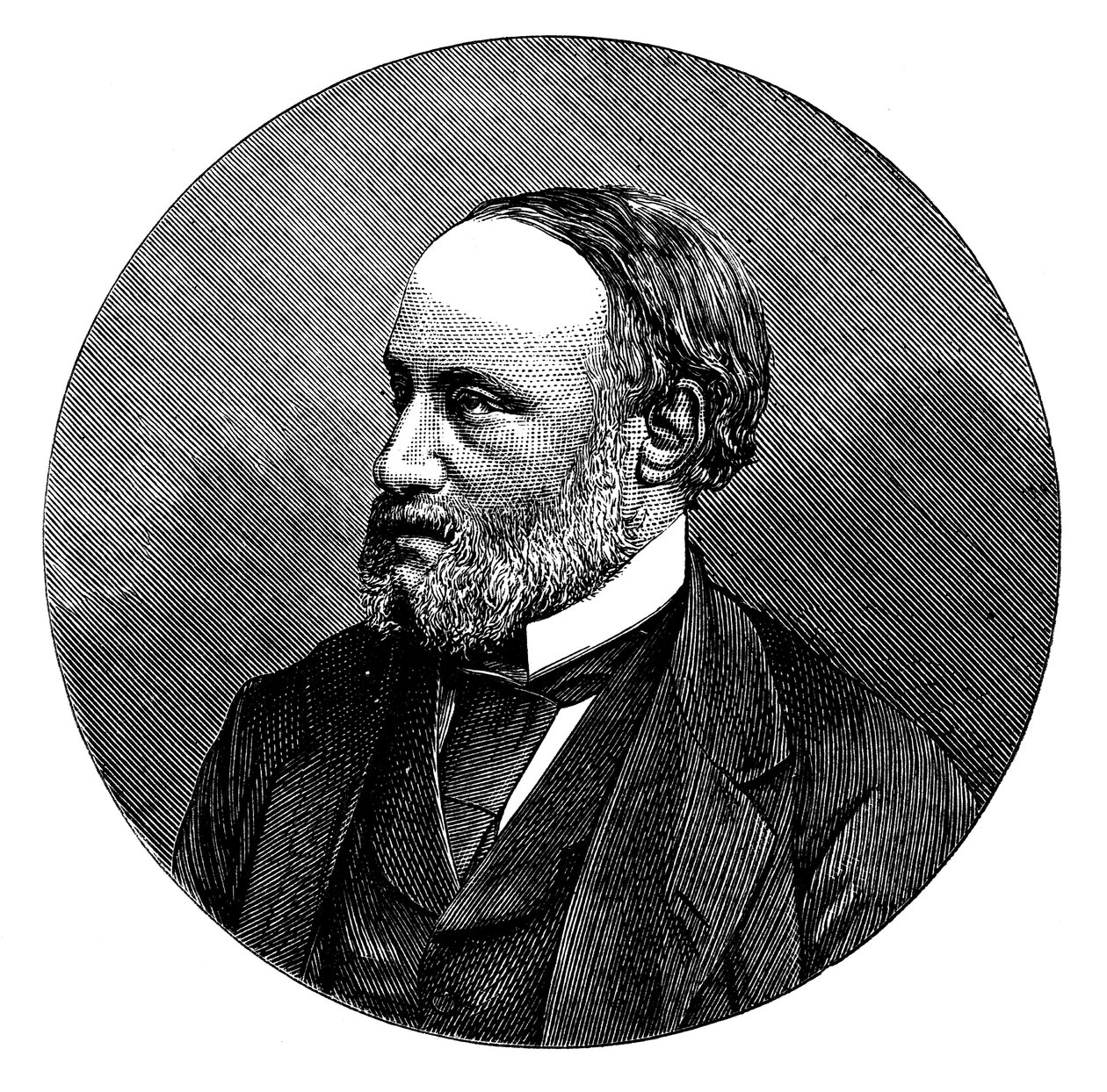 James Prescott Joule , engelsk fysiker, 1876 av Unbekannt