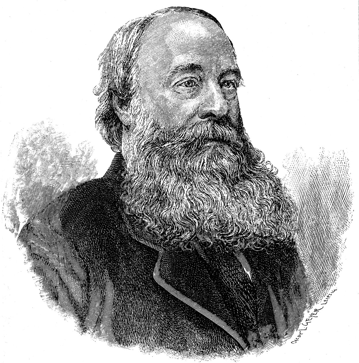 James Prescott Joule , engelsk fysiker, c1895 av Unbekannt