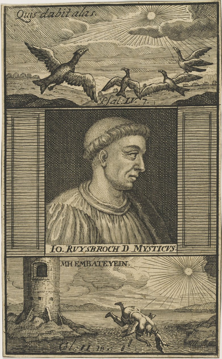 Jan van Ruusbroec 1293-1381, 1711. av Unbekannt