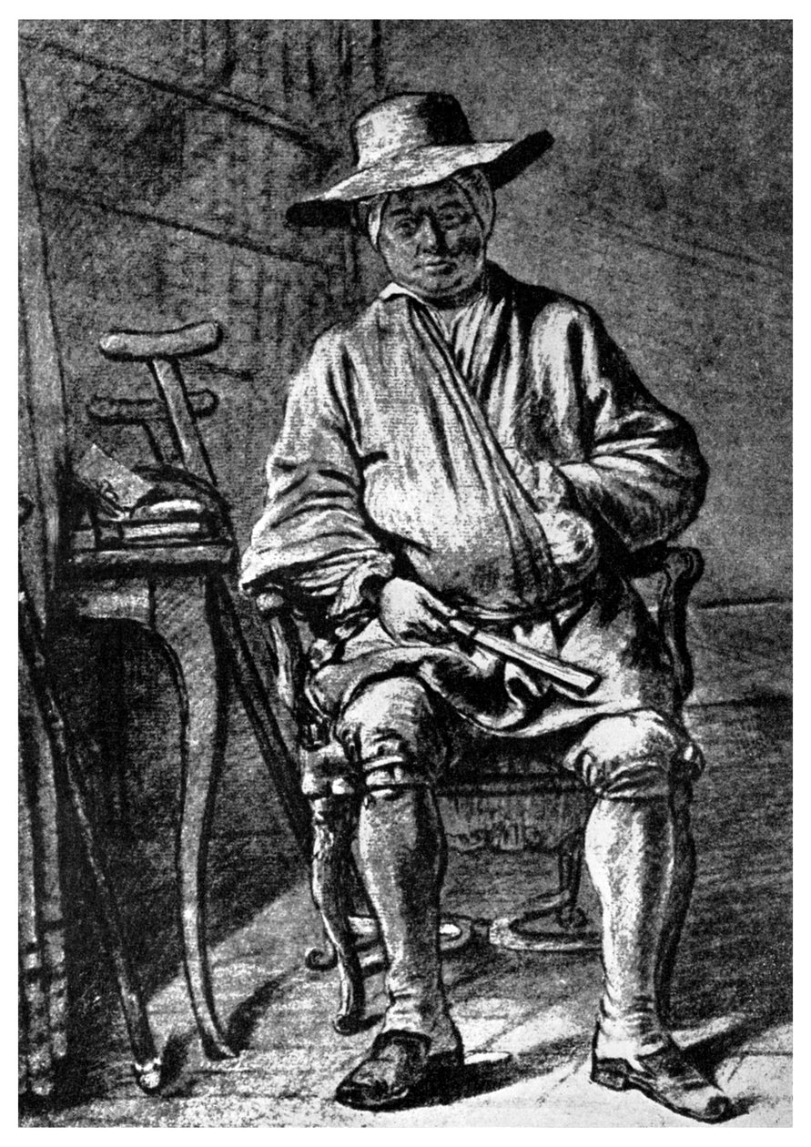 Jean-Simeon Chardin, fransk kunstner, 1700-tallet 1956 av Unbekannt