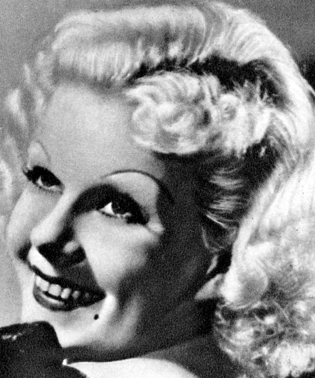 Jean Harlow , amerikansk skuespillerinne, 1934-1935 av Unbekannt
