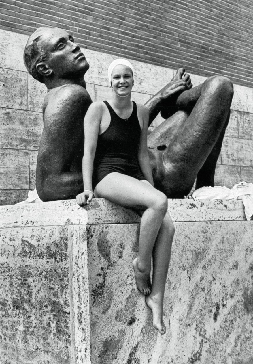 Jeanette Campbell , argentinsk svømmer, OL i Berlin, 1936 av Unbekannt