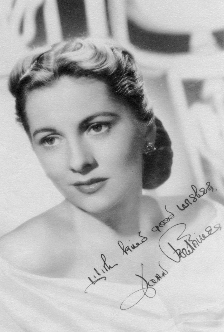 Joan Fontaine f1917, britisk skuespillerinne, c1930-tallet av Unbekannt