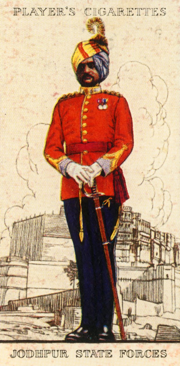 Jodhpur statsstyrker, 1936. av Unbekannt