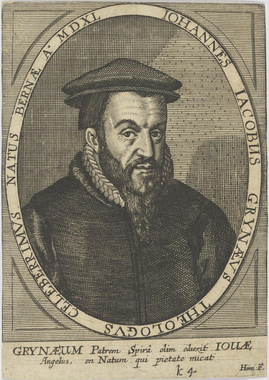 Johann Jakob Grynaeus 1540-1617, 1650. av Unbekannt