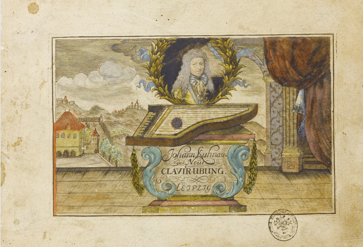 Johann Kuhnau New Clavier Exercise, 1689 av Unbekannt