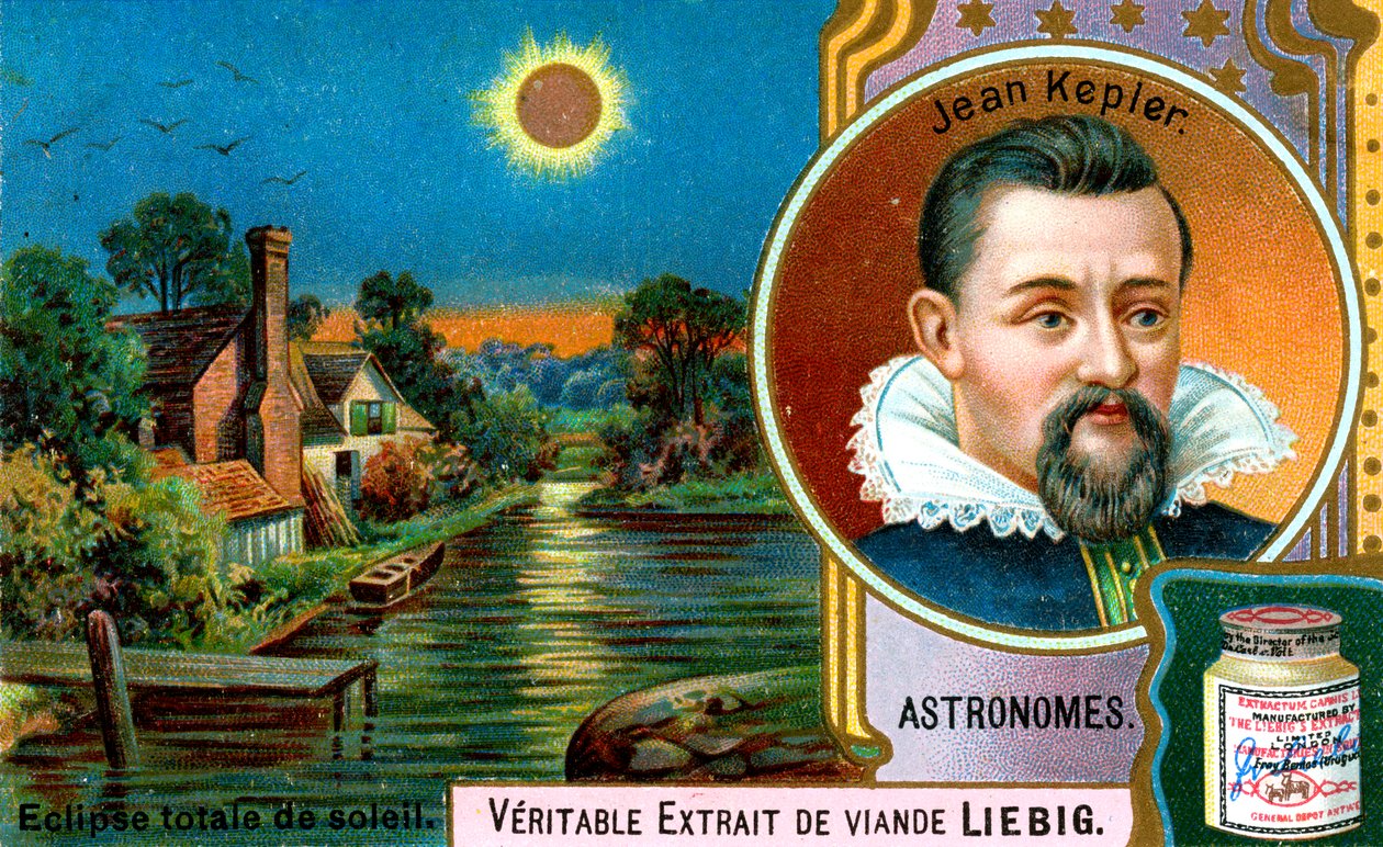 Johannes Kepler, tysk astronom, ca 1900 av Unbekannt