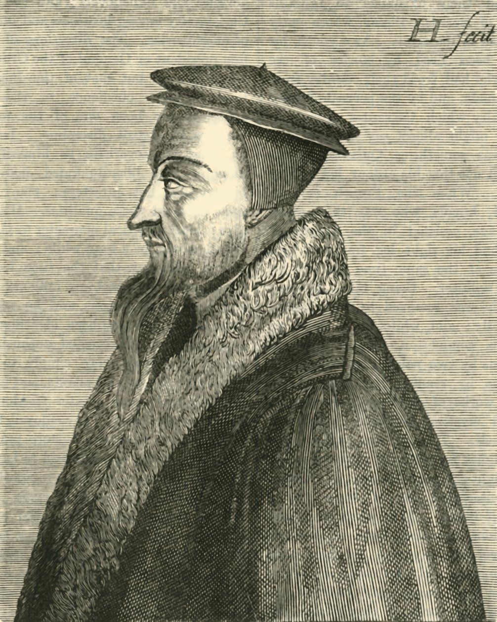 John Calvin, c1540-1560, 1890. av Unbekannt
