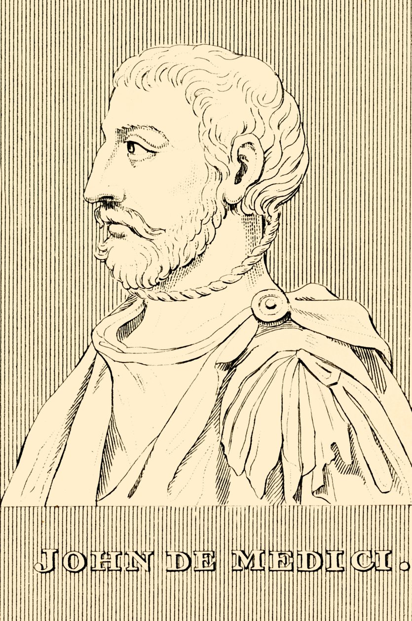John De Medici, 1498-1526, 1830. av Unbekannt