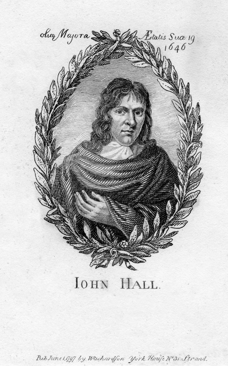 John Hall, poet, 1797 av Unbekannt