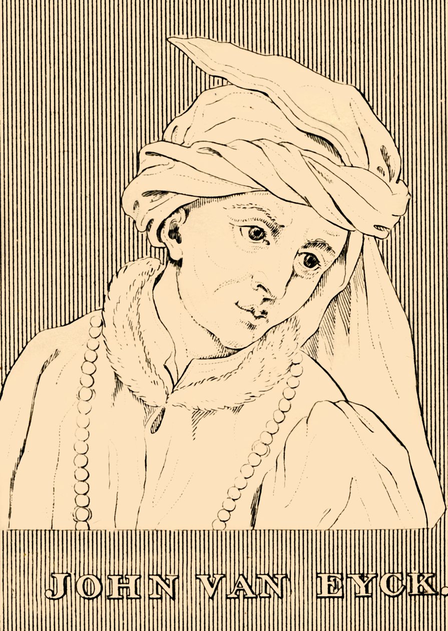 John Van Eyck, c1390-1441, 1830. av Unbekannt