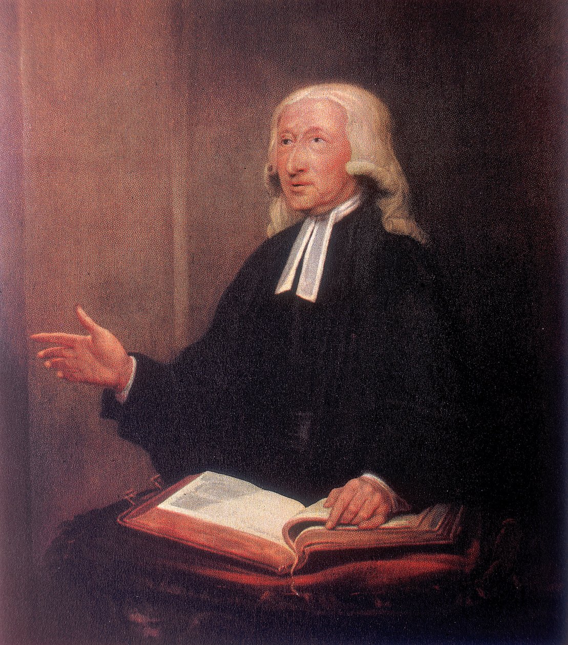 John Wesley , engelsk ikke-konformistisk predikant fra 1700-tallet av Unbekannt