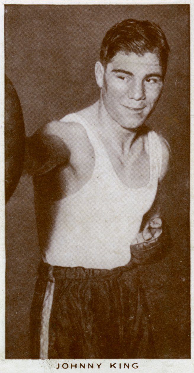 Johnny King , britisk bokser, 1938 av Unbekannt