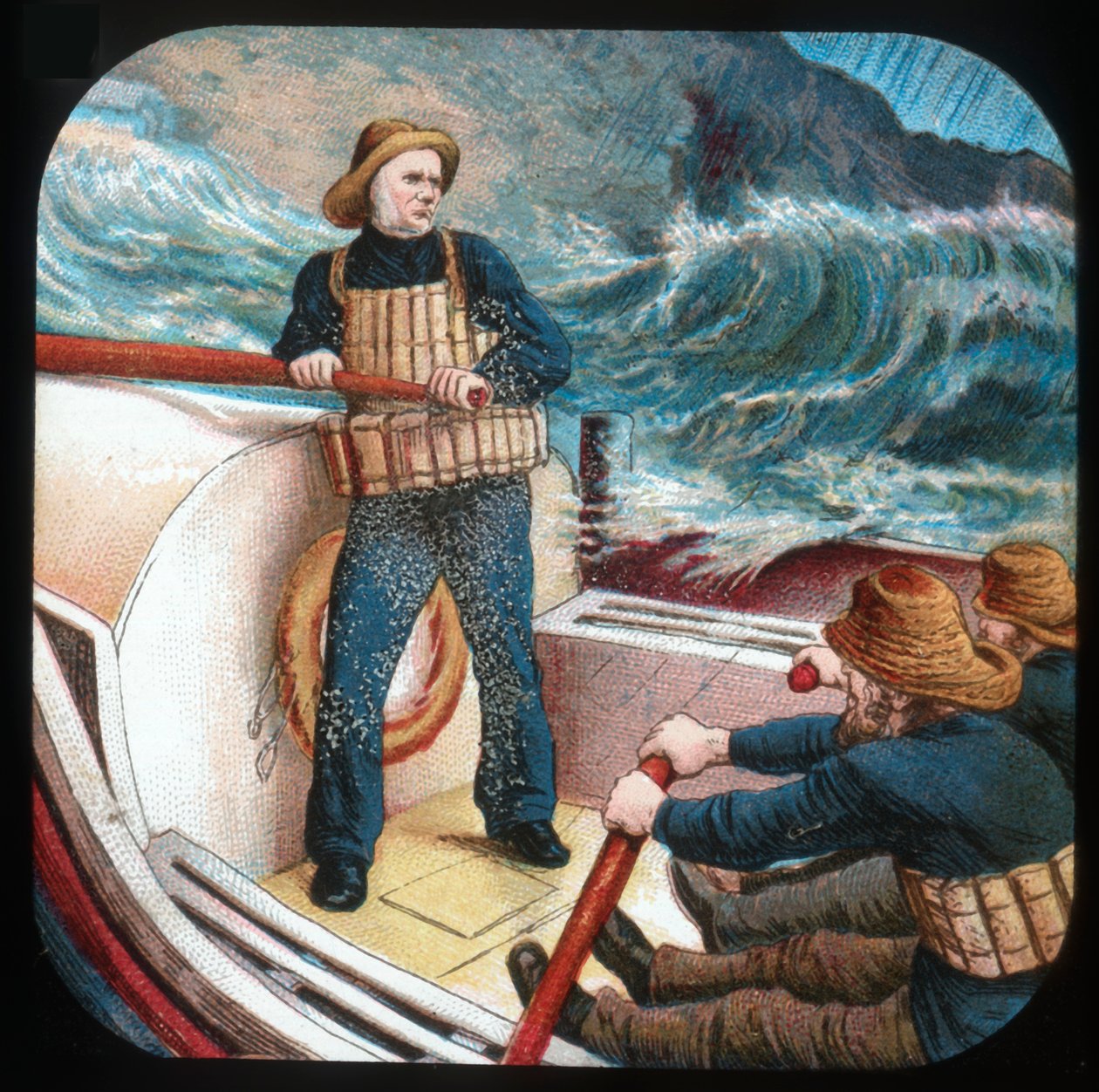 Joseph Cox: Coxswain of the Hope, ca 1900. av Unbekannt
