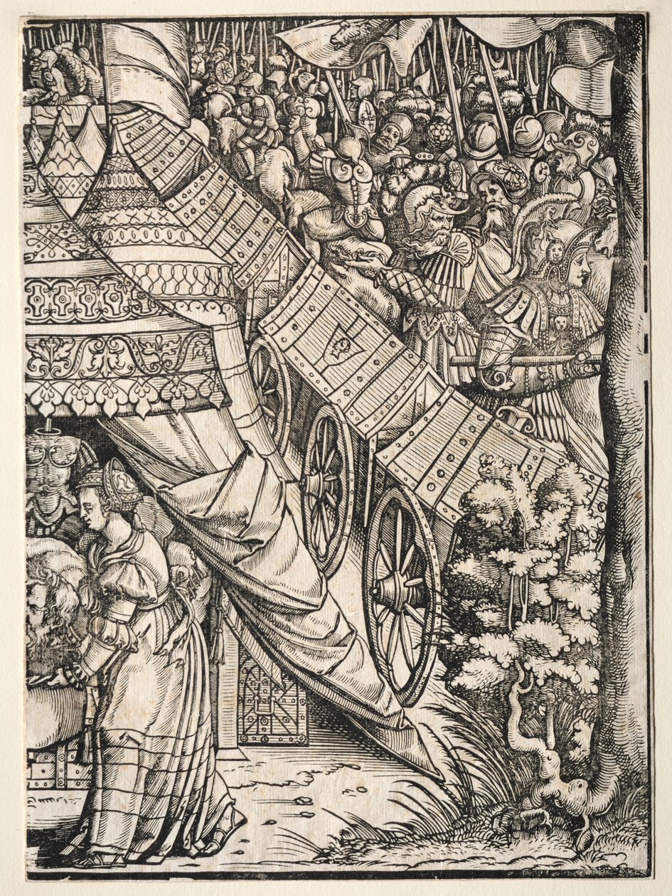 Judith med Holifernes overhode, 1500-tallet. av Unbekannt