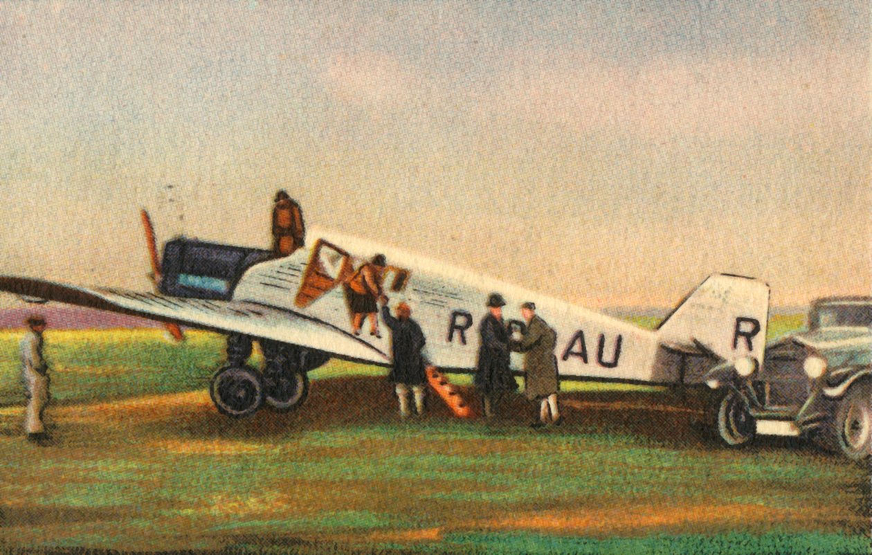 Junkers F13 L-fly, 1920-tallet, 1932. av Unbekannt