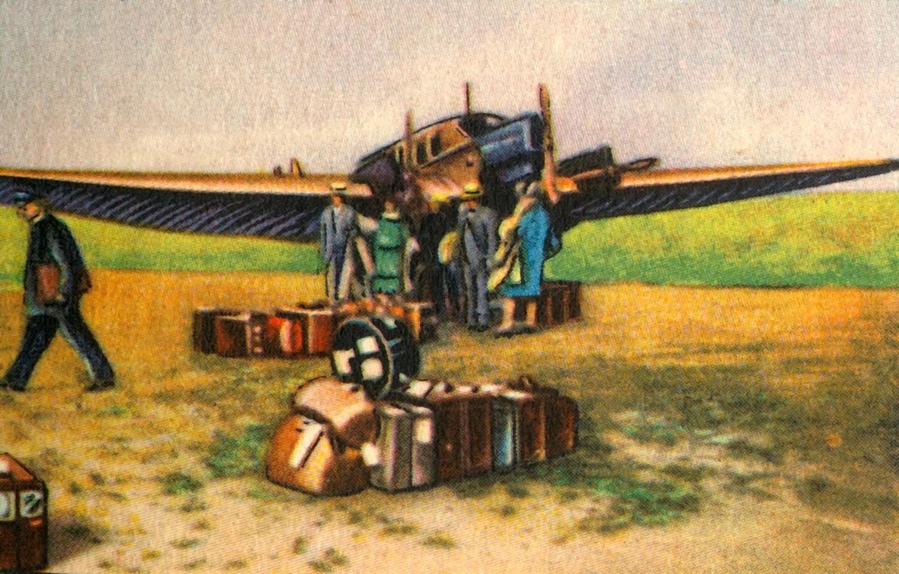 Junkers G 24 L passasjerfly, 1920-tallet, 1932. av Unbekannt