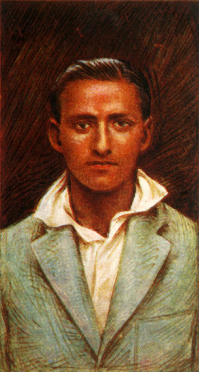 K.S. Duleepsinhji Cambridge University og Sussex, 1928. av Unbekannt