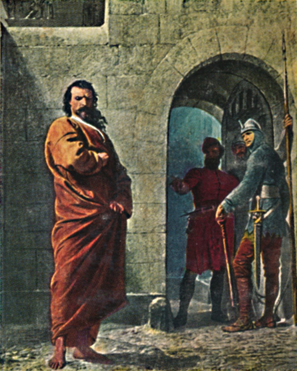 Kaiser Heinrich IV. 1050-1106, 1934. av Unbekannt