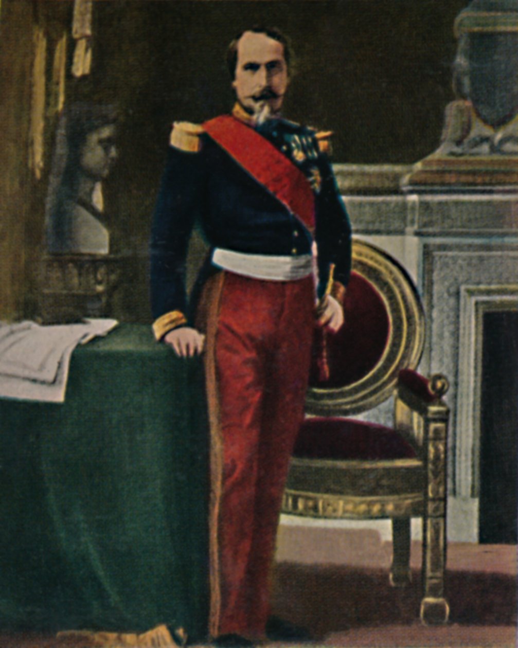 Kaiser Napoleon III, 1808-1873, 1934. av Unbekannt