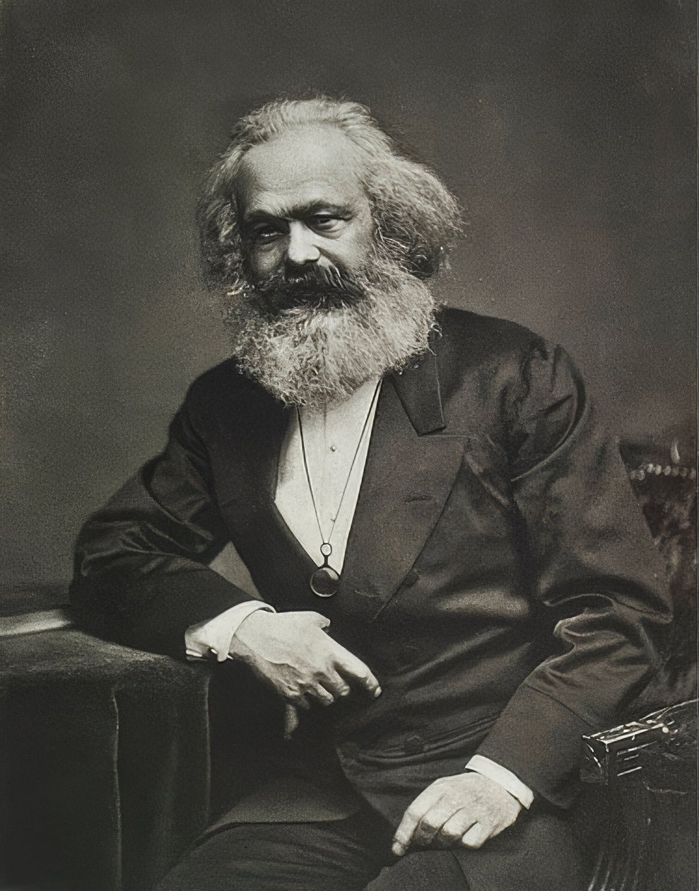 Karl Marx. Rundt 1880 av Unbekannt