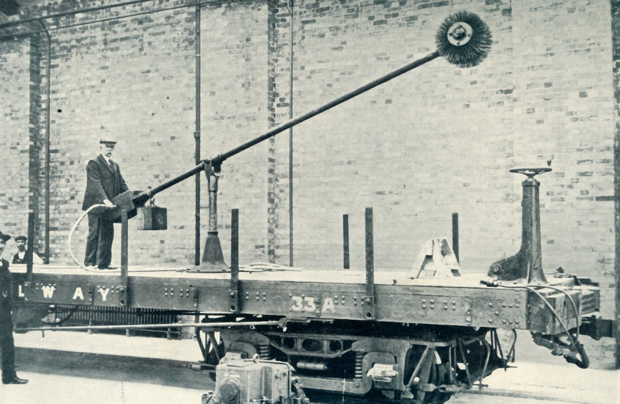 Holde tunnelene rene, 1922. av Unbekannt