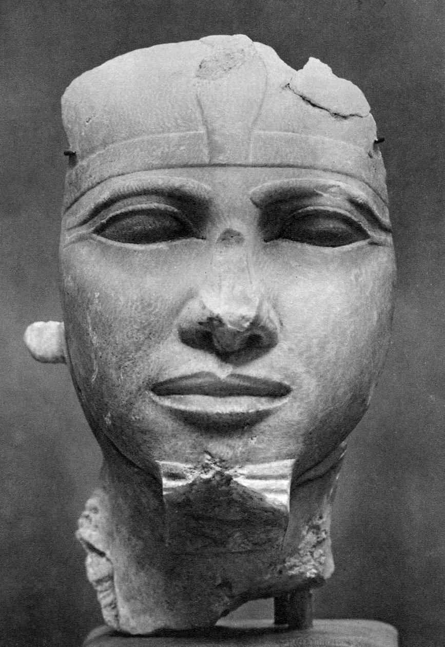 Khafre 2520BC-2494BC, oldtidens egyptiske faraa, 1936 av Unbekannt
