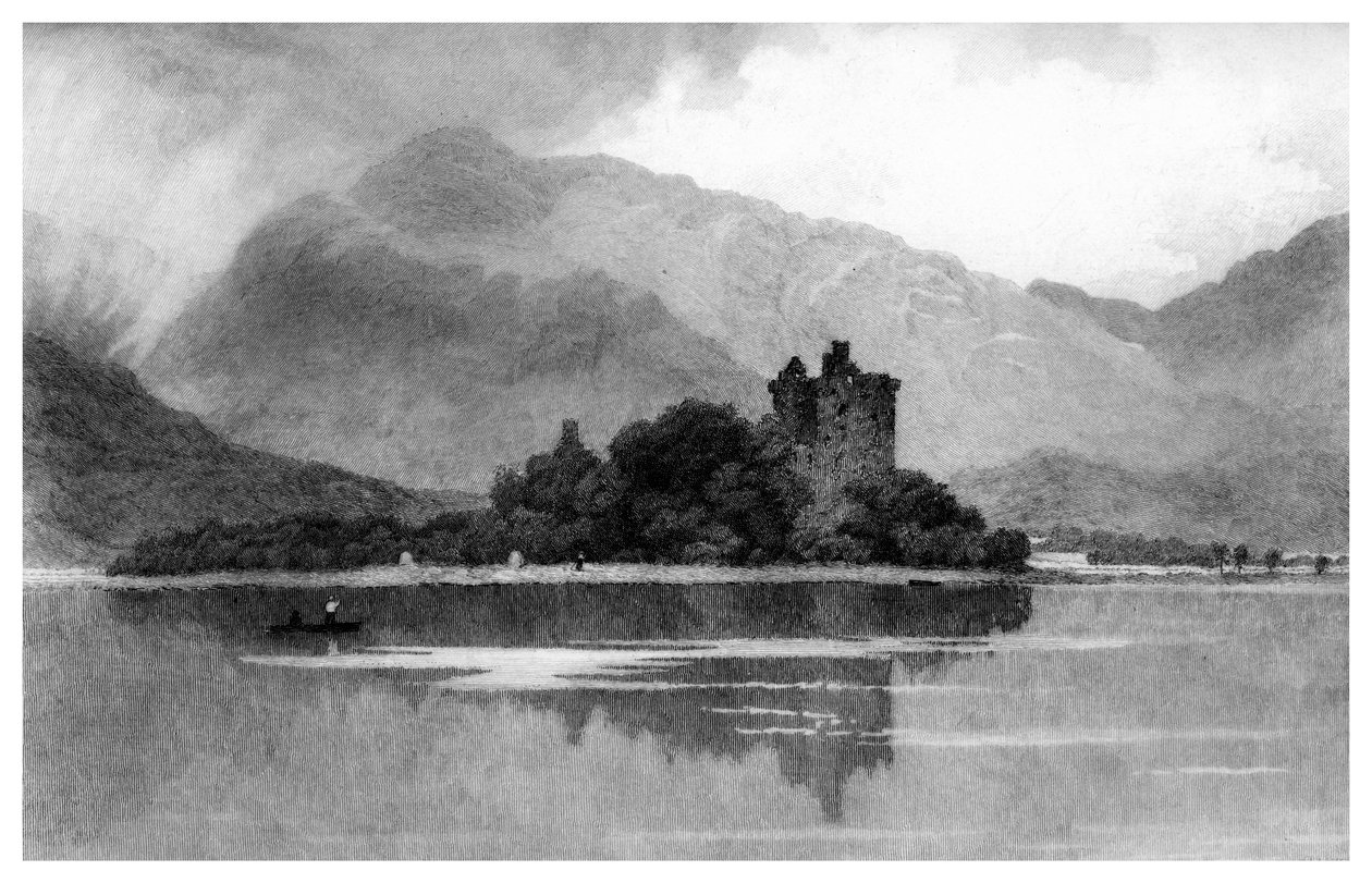 Kilchurn Castle, 1895 av Unbekannt