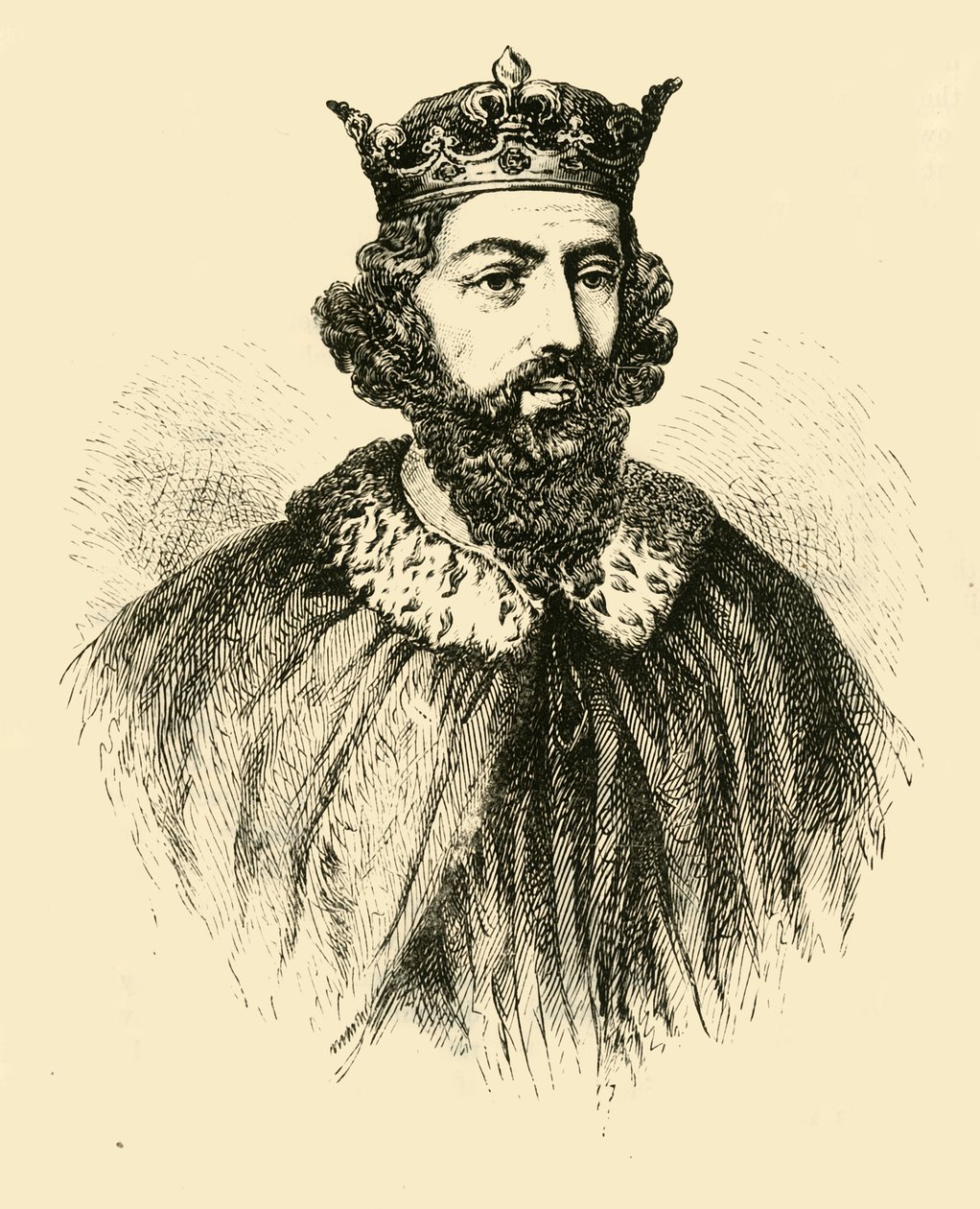 Kong Alfred, 1890. av Unbekannt