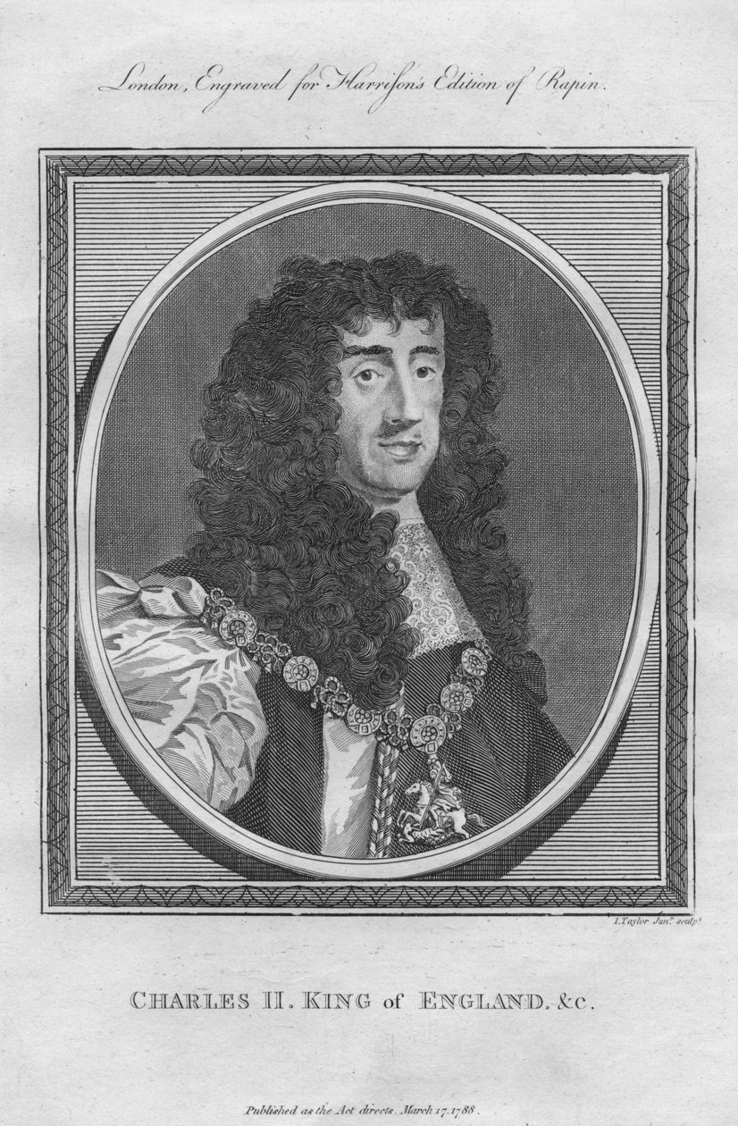 Kong Charles II, 1788. av Unbekannt