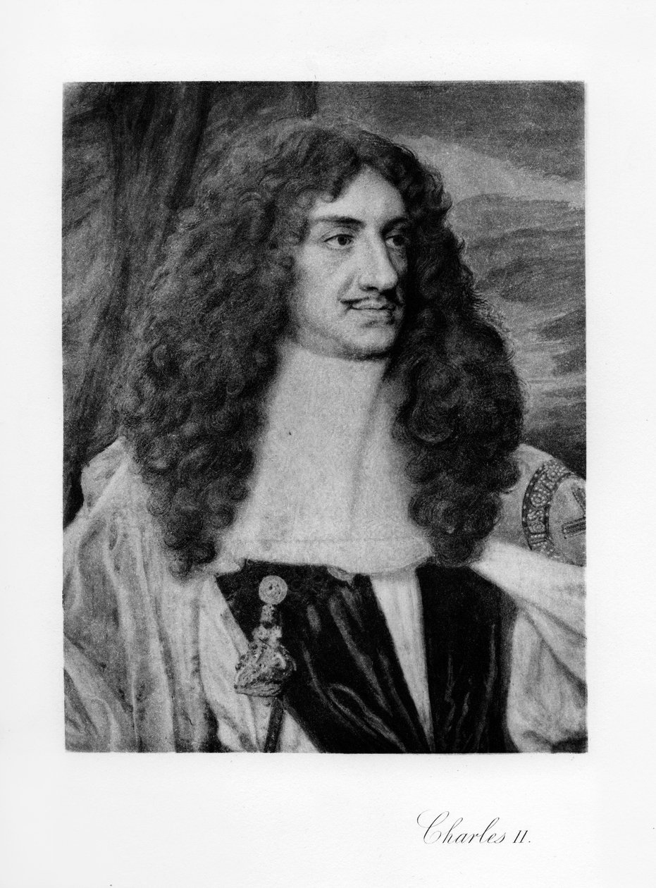 Kong Charles II, 1907 av Unbekannt
