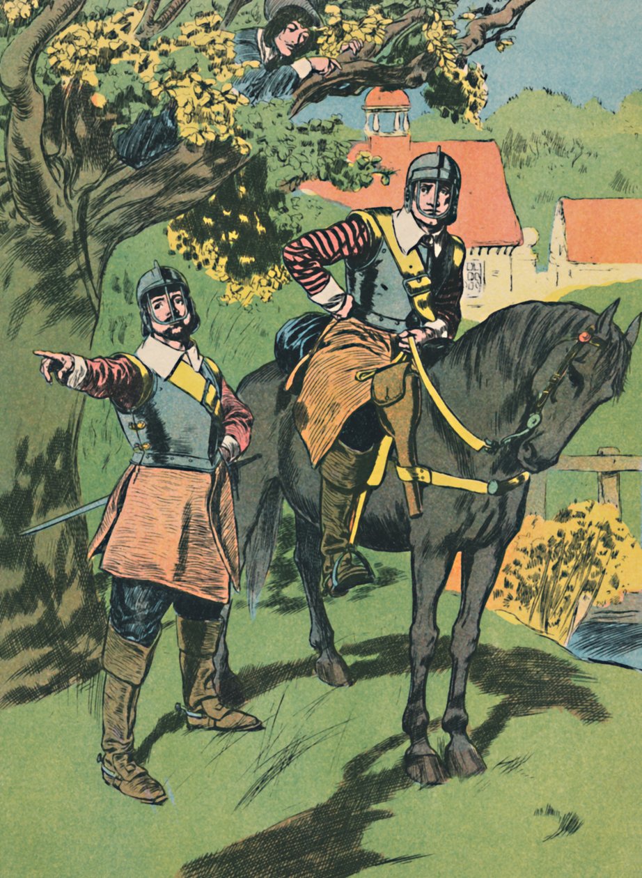 King Charles in the Oak, c1907 av Unbekannt