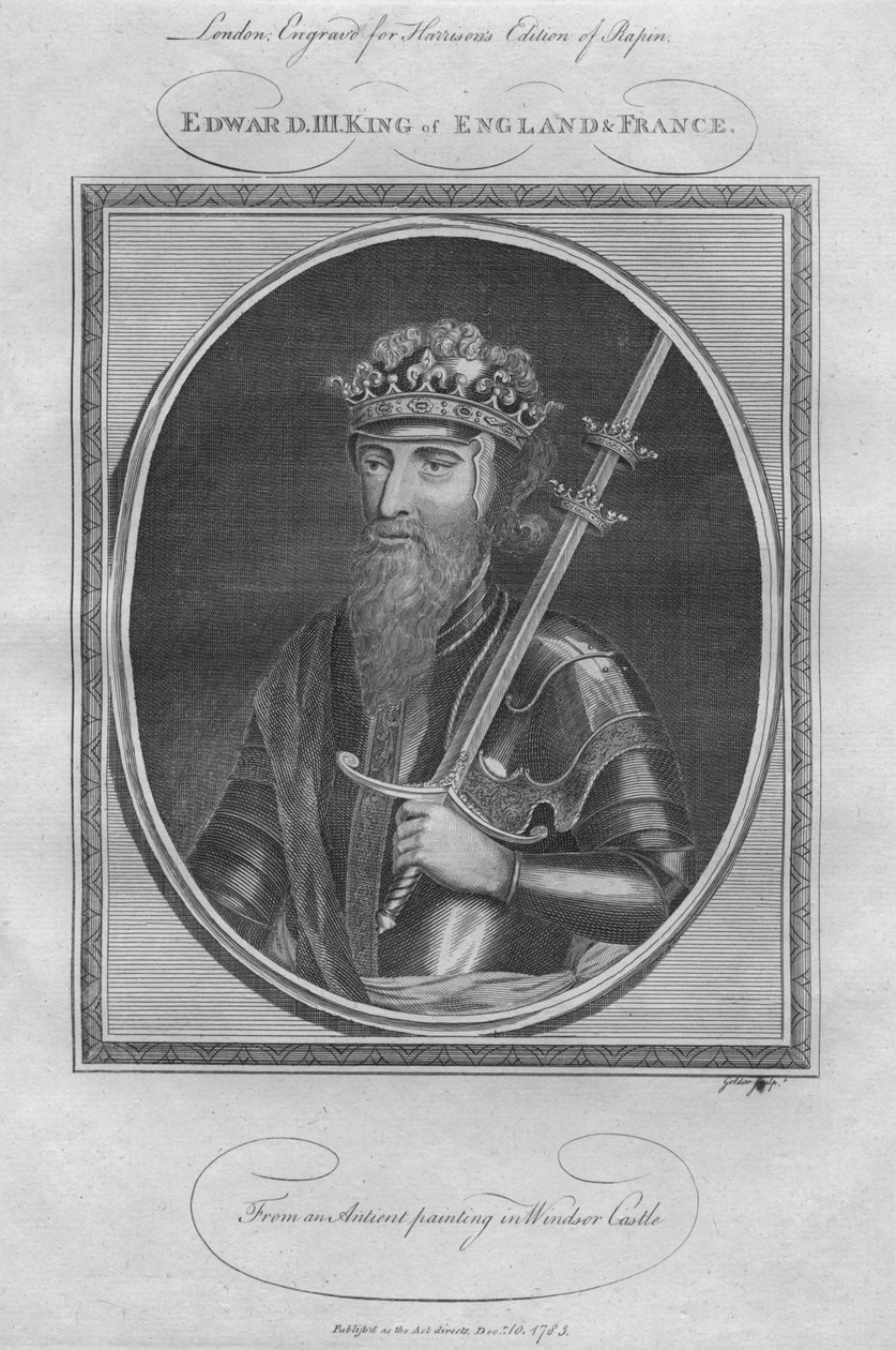 Kong Edvard III, 1785. av Unbekannt