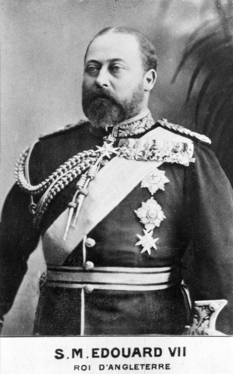 Kong Edvard VII, 1901-1910 av Unbekannt