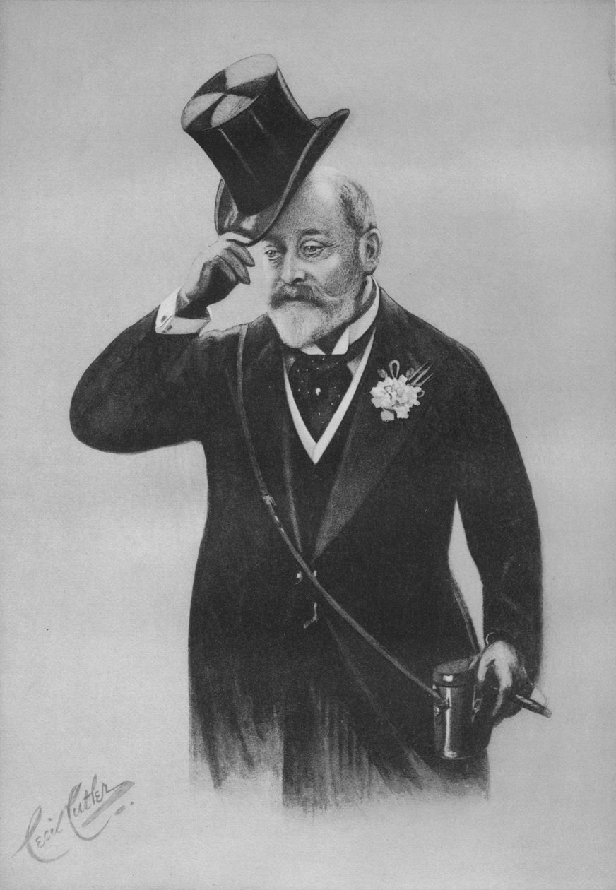 Kong Edward VII, 1911 av Unbekannt