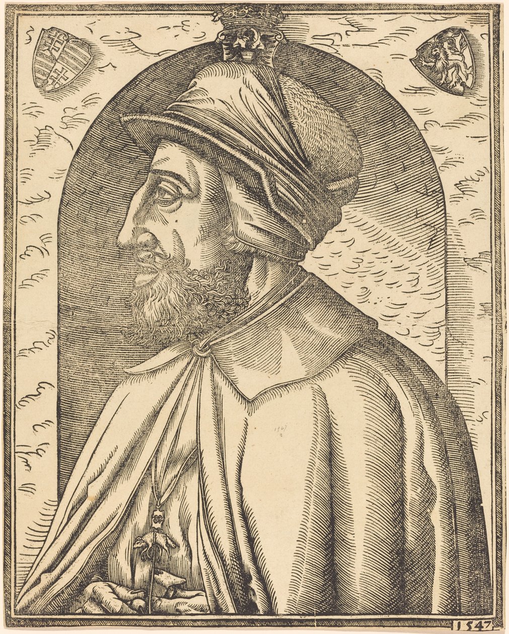 Kong Ferdinand av Østerrike, 1547. av Unbekannt