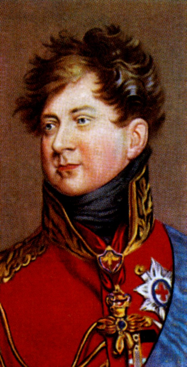 Kong George IV av Unbekannt