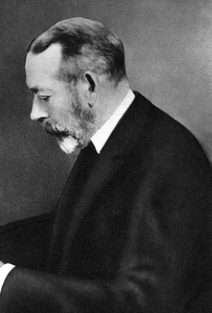 Kong George V, ca 1930-tallet av Unbekannt