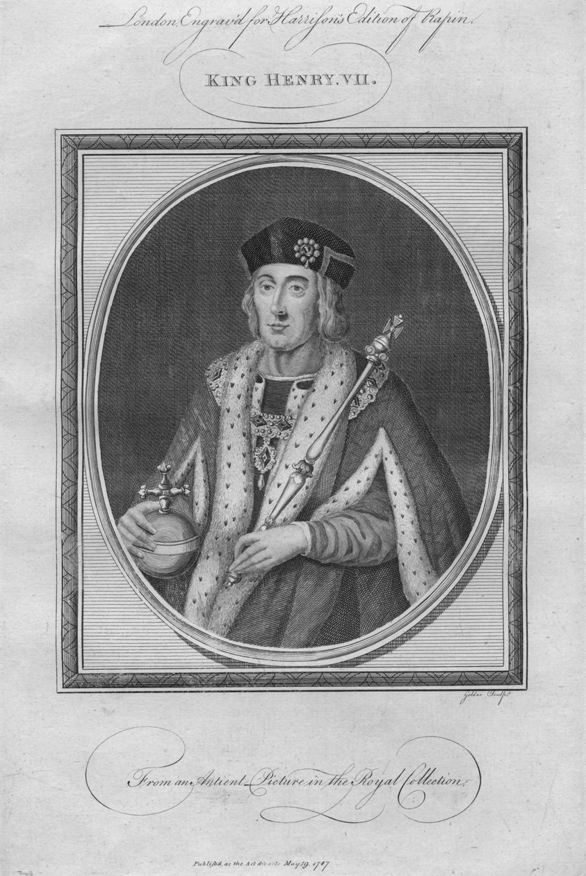 Kong Henrik VII, 1787. av Unbekannt
