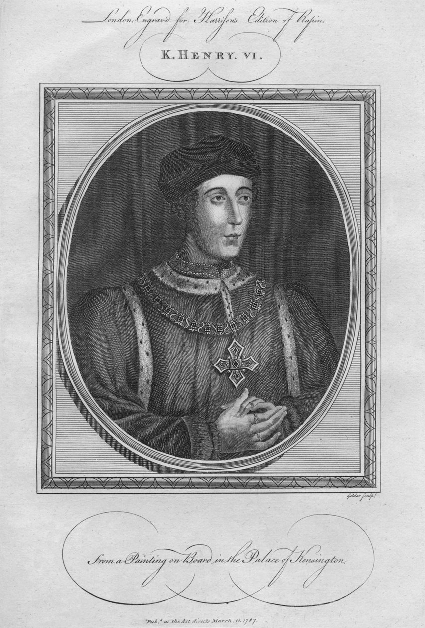 King Henry VI, 1787. av Unbekannt