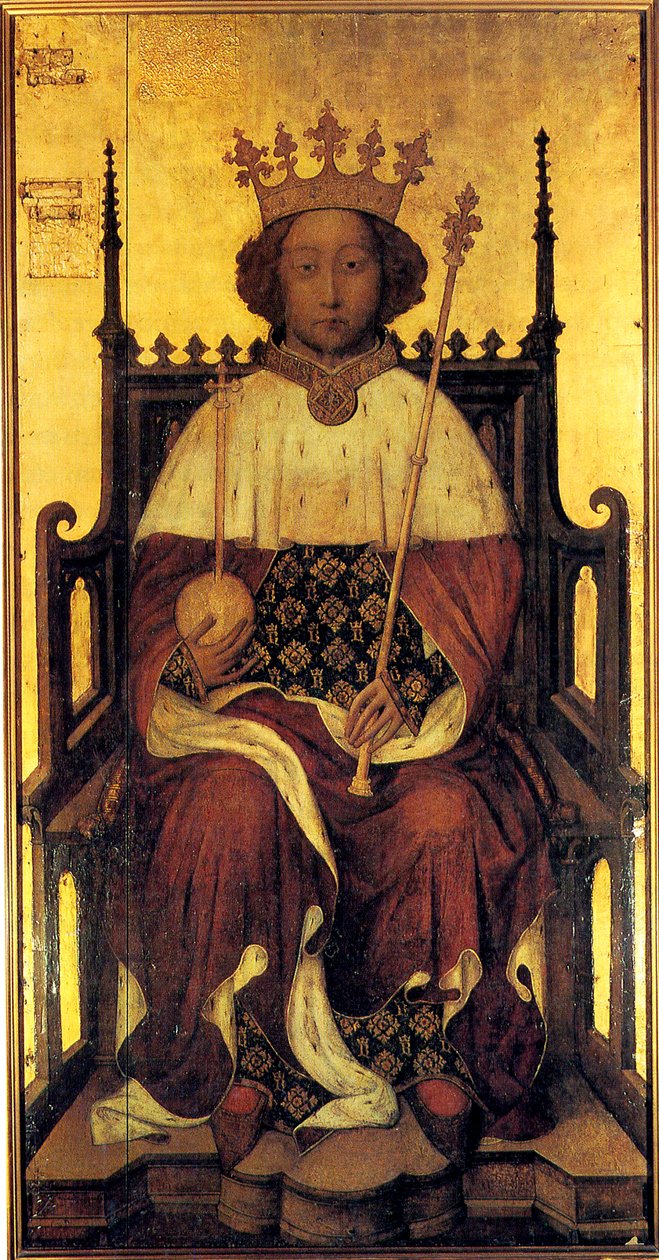Kong Richard II av England, c1390. av Unbekannt