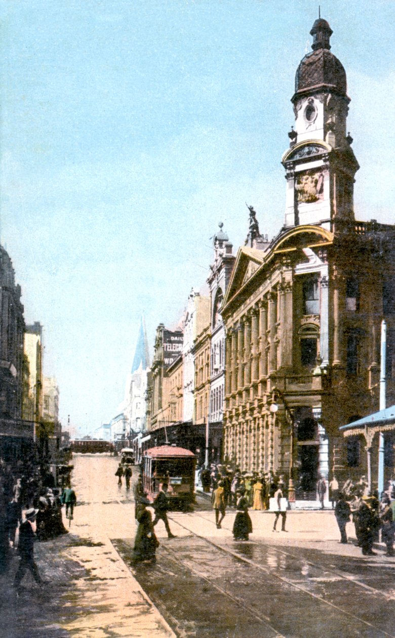 King Street, Sydney, Australia, ca 1900-tallet av Unbekannt