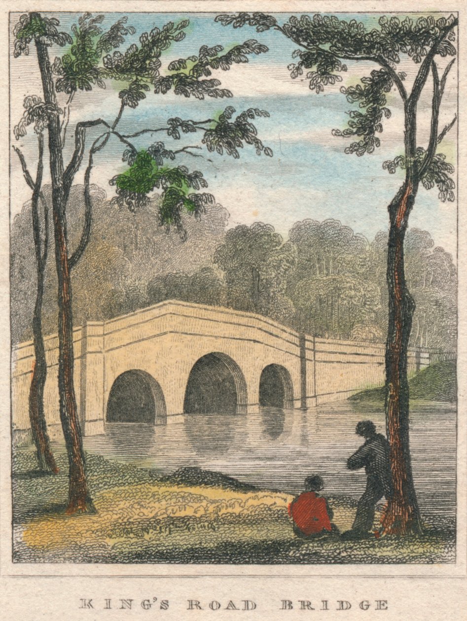 Kings Road Bridge, 1800-tallet av Unbekannt